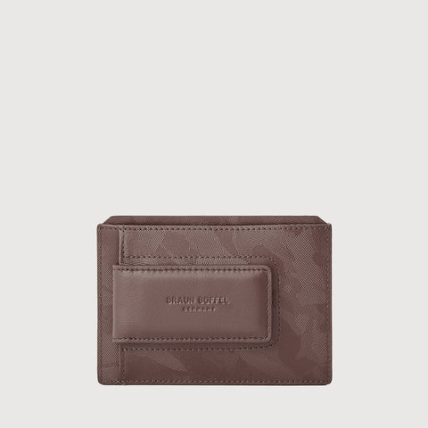 JACOB FLAT CARD HOLDER WITH MONEY CLIP