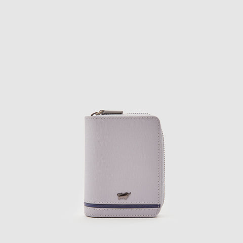 VIKTOR CARD HOLDER WITH EXTERNAL COIN COMPARTMENT