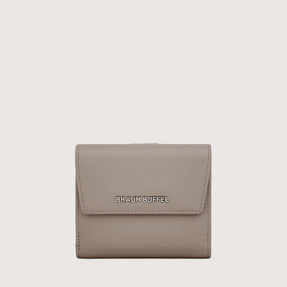 VERA BIFOLD SMALL WALLET WITH EXTERNAL COIN COMPARTMENT