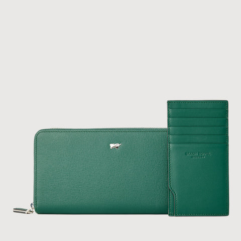 HINNA ZIP LONG WALLET (3 GUSSET)