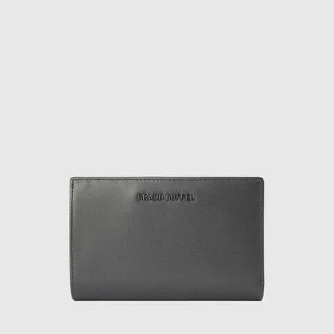 X BIFOLD 3/4 WALLET WITH EXTERNAL COIN COMPARTMENT