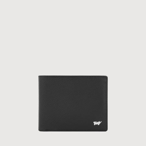 LOGAN CENTRE FLAP WALLET WITH COIN COMPARTMENT