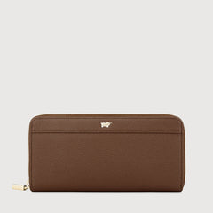 GAB ZIP LONG WALLET (3 V GUSSET)