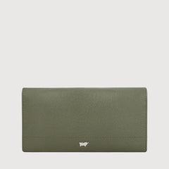 EYANA BIFOLD LONG WALLET WITH ZIP COMPARTMENT (BOX GUSSET)