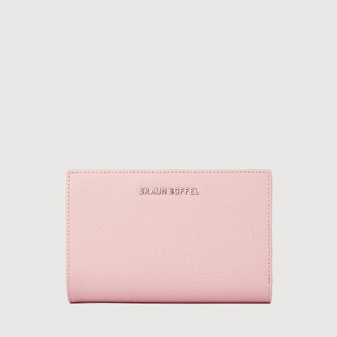 LINUS BIFOLD 3/4 WALLET WITH EXTERNAL COIN COMPARTMENT