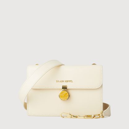 NANA SMALL CROSSBODY BAG IN CHALK