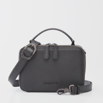 AZURE SMALL CROSSBODY BAG IN BLACK